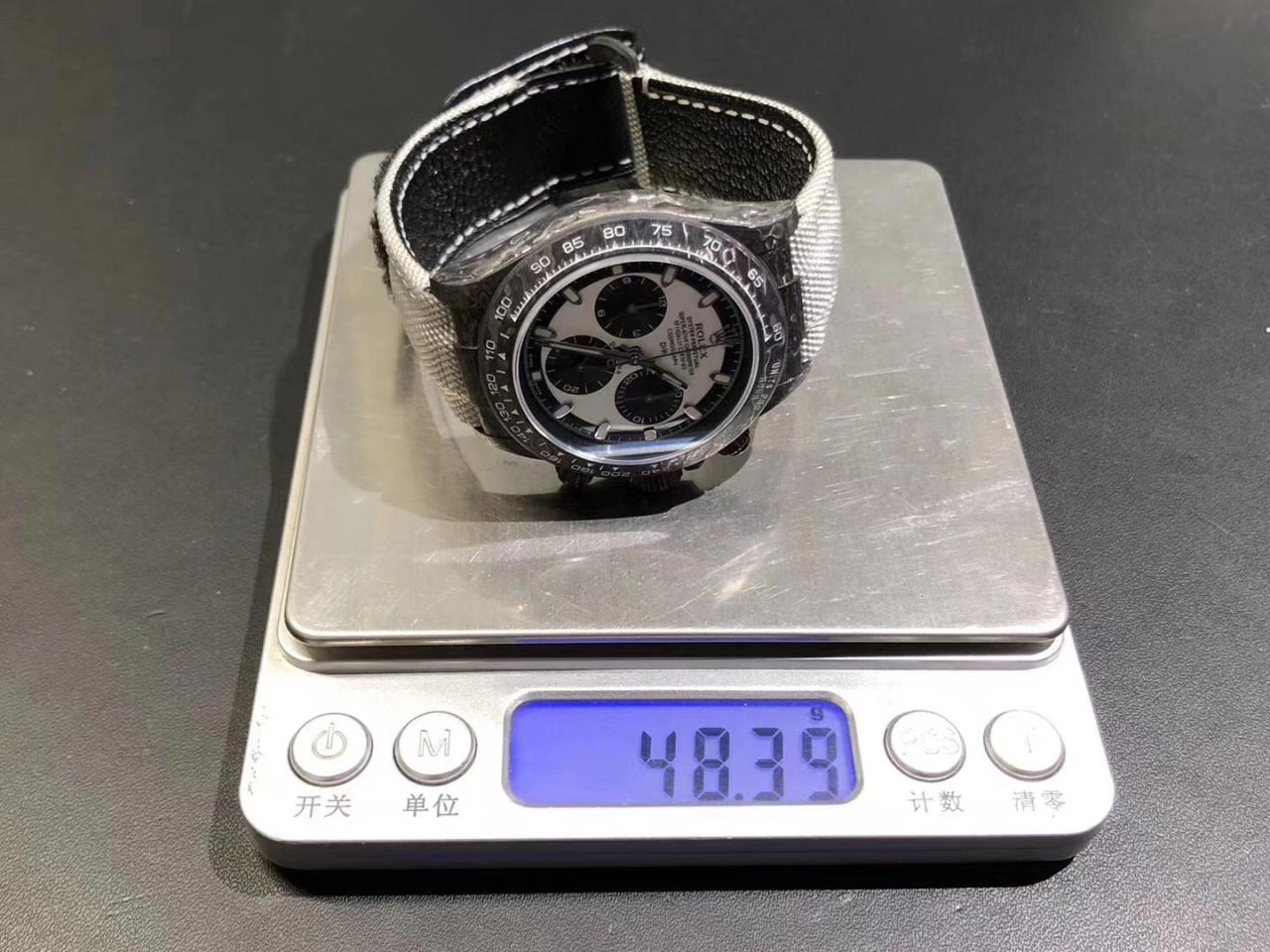 史上最轻劳力士迪通拿——Diw劳力士碳纤维迪通拿完美结合4130机芯 