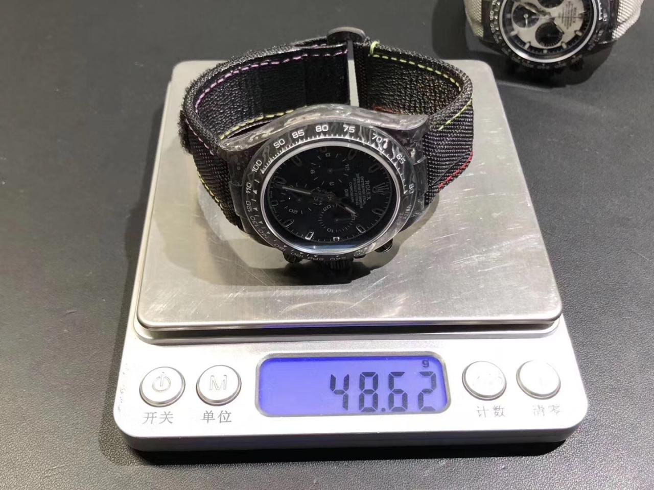 史上最轻劳力士迪通拿——Diw劳力士碳纤维迪通拿完美结合4130机芯 
