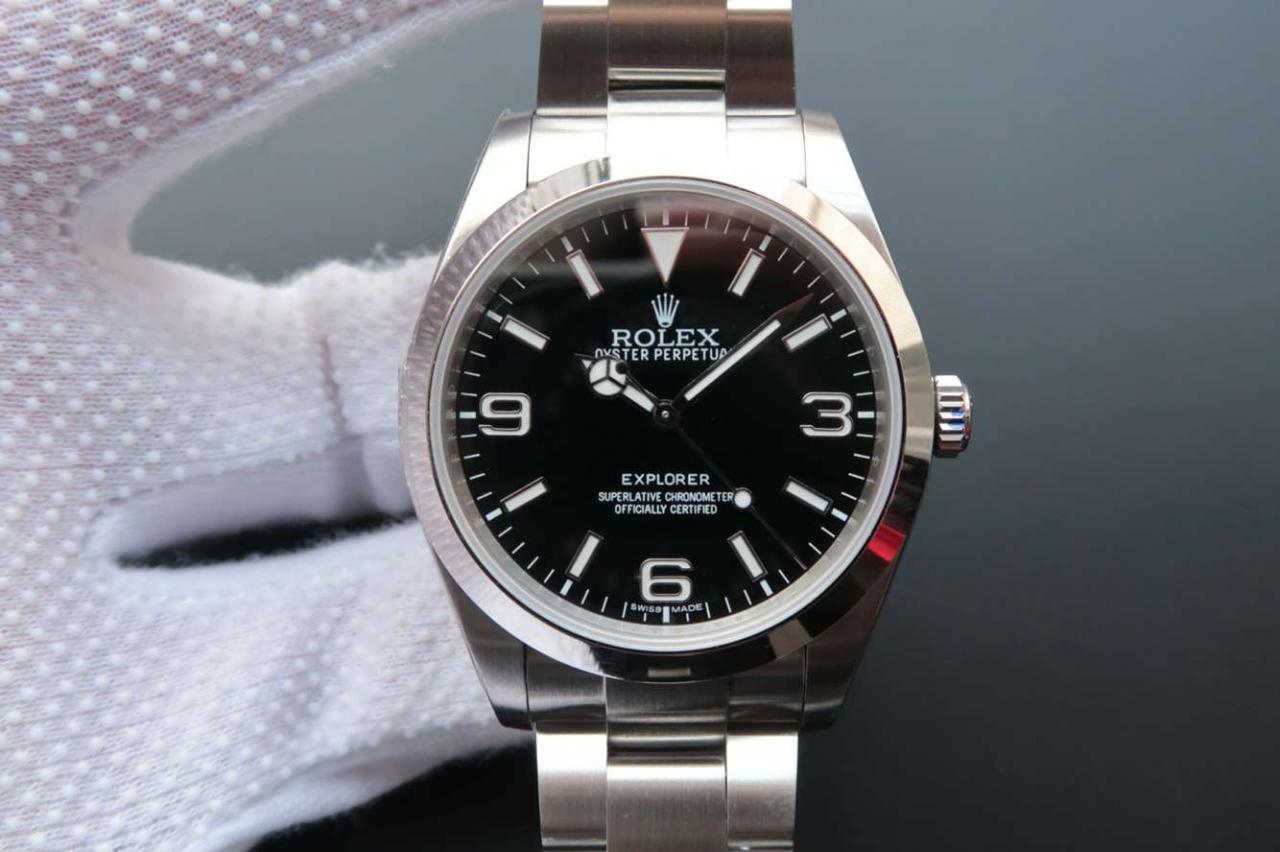 劳力士探险家型系列m214270-0003 黑盘腕表