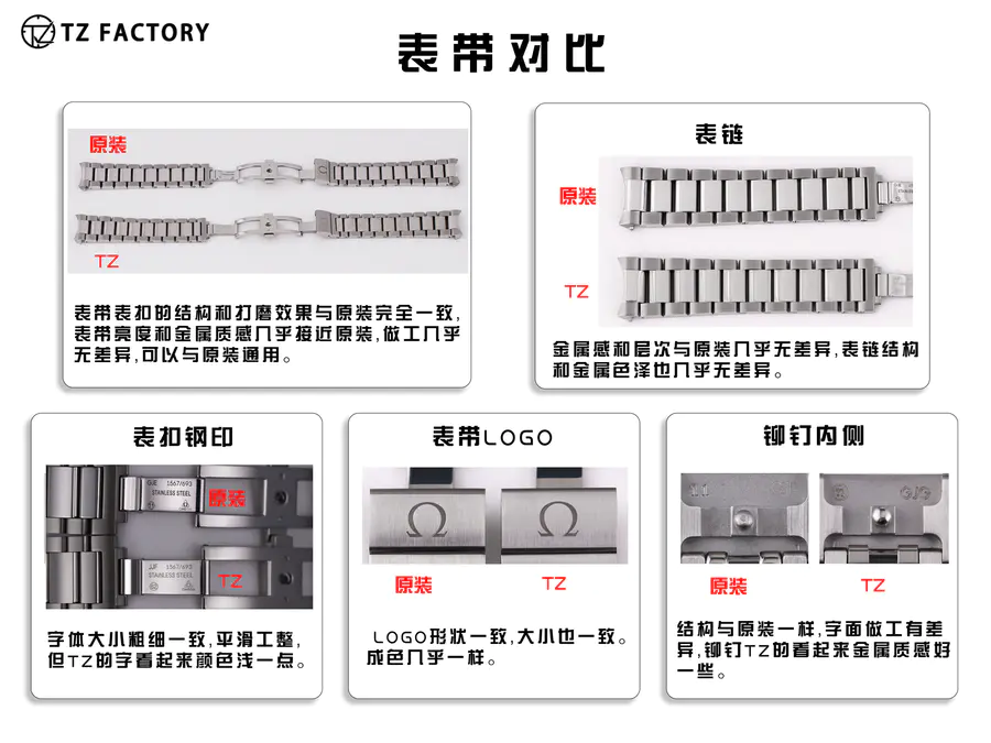 TZ厂欧米茄海马150米真假对比