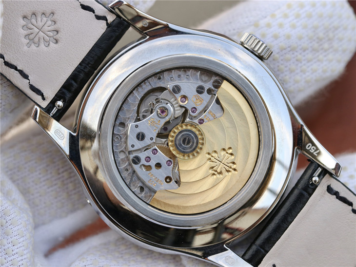 百达翡丽复杂功能时计系列5205G-001 白金腕表