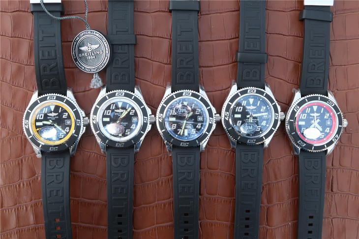 百年灵超级海洋系列A1736402.BA30(Diver Pro深潜橡胶表带)腕表