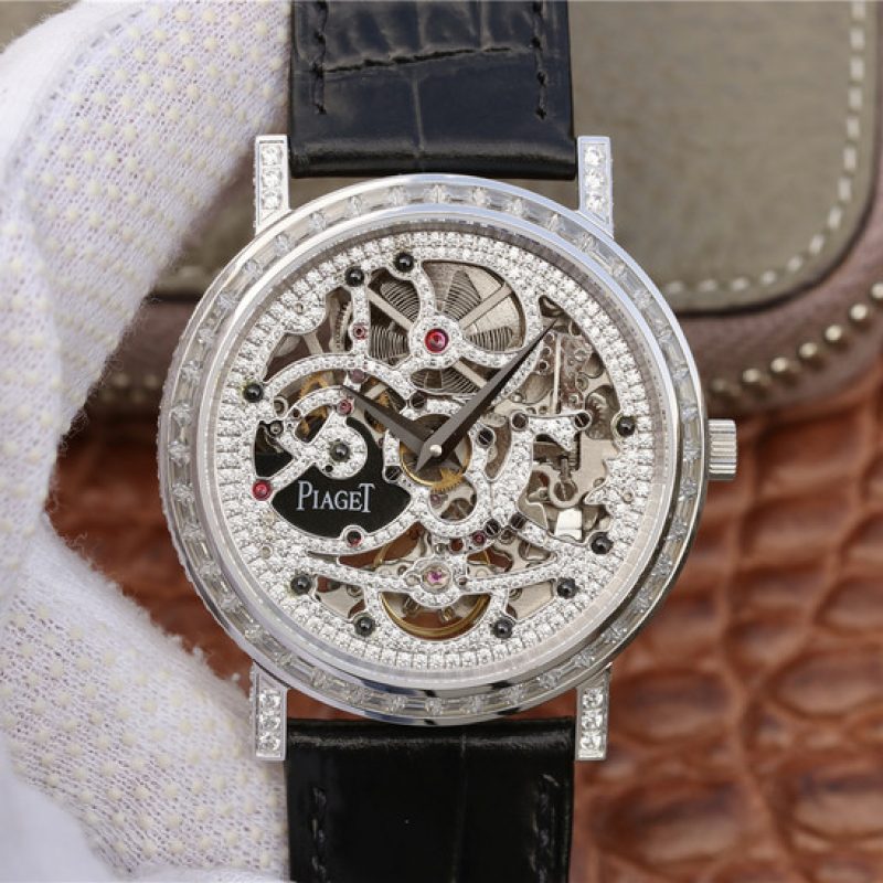 伯爵高级珠宝腕表系列G0A38125腕表 (白壳)