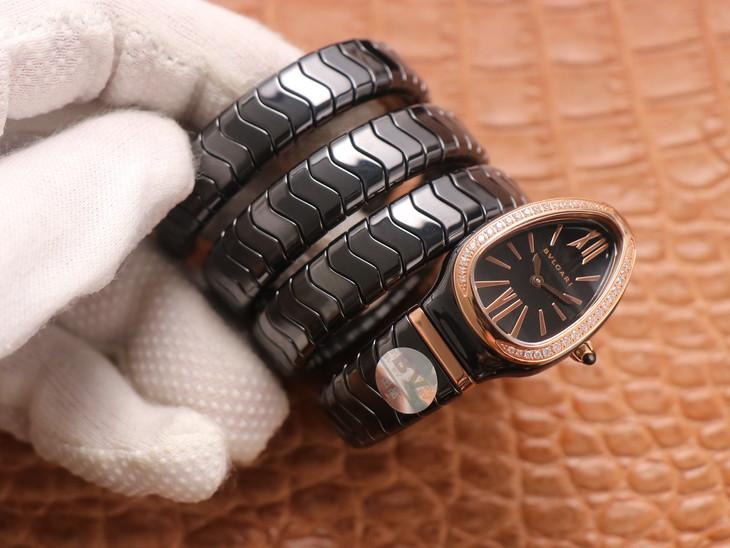 宝格丽SERPENTI系列黑色陶瓷腕表腕表