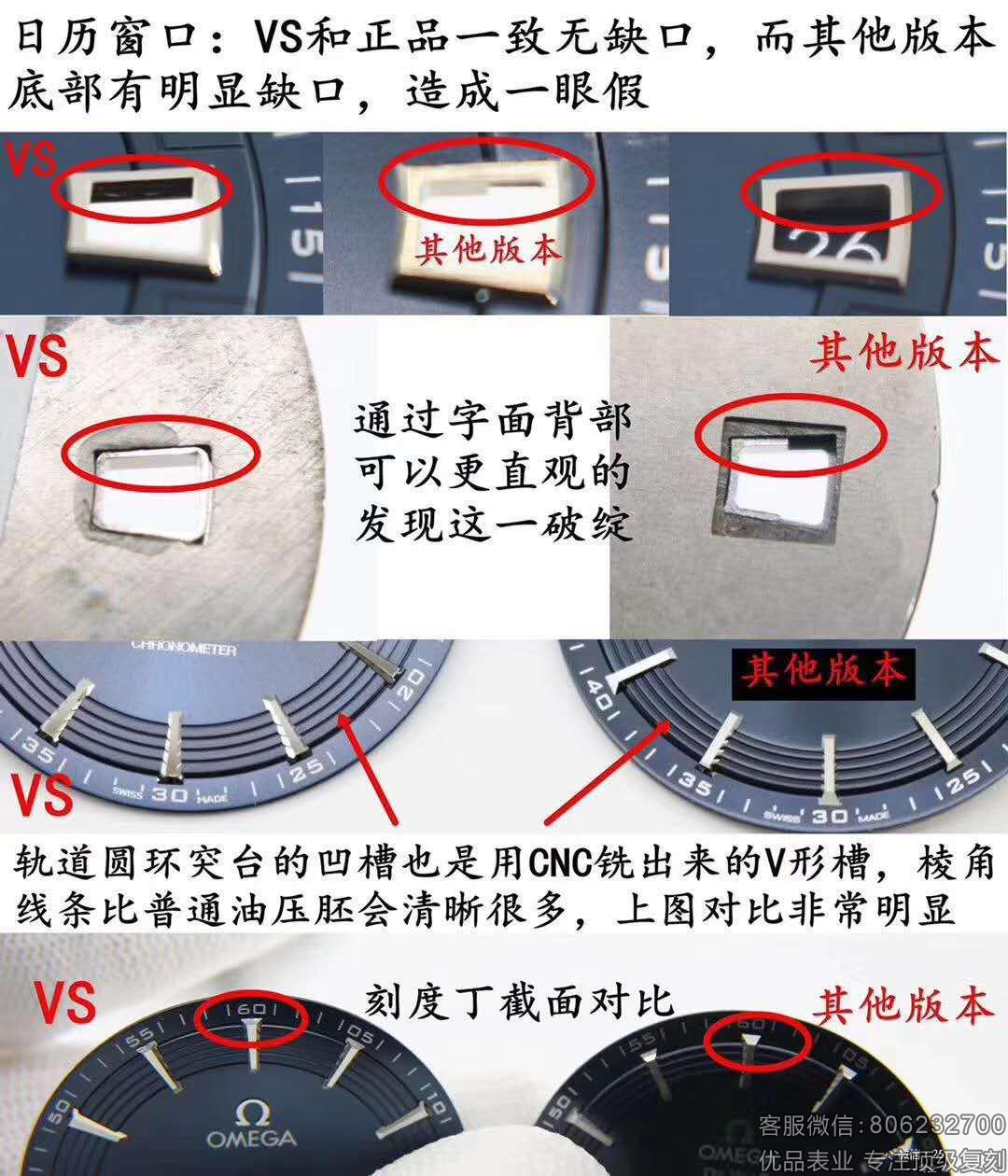 VS厂高仿复刻欧米茄碟飞“明亮之蓝”上市及正品评测对比