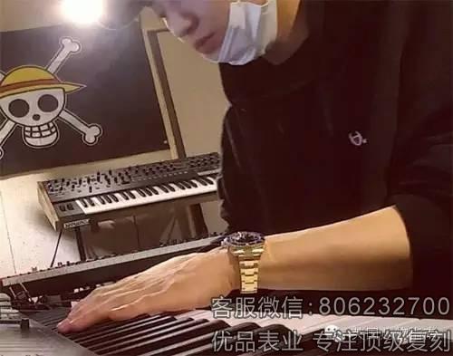 EXO和BigBang 必备金灿灿的劳力士