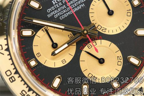 测评:AR厂劳力士黄金黑面迪通拿116508复刻表
