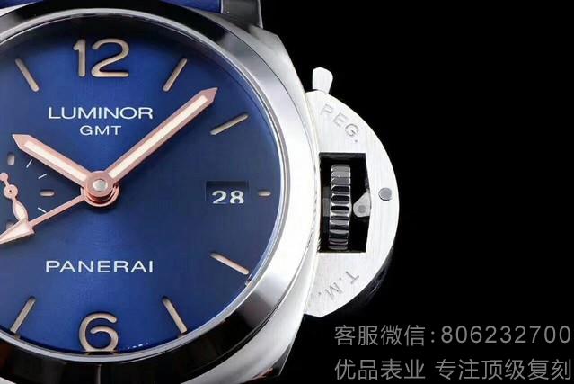 测评:妩媚蓝色VS厂沛纳海PAM688复刻表