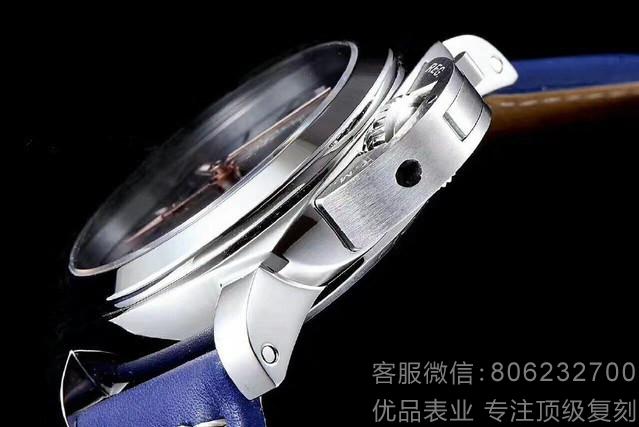 测评:妩媚蓝色VS厂沛纳海PAM688复刻表