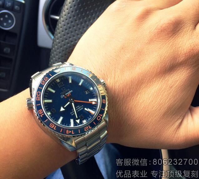 VS厂欧米茄海马600GMT对比正品会不会一眼假?