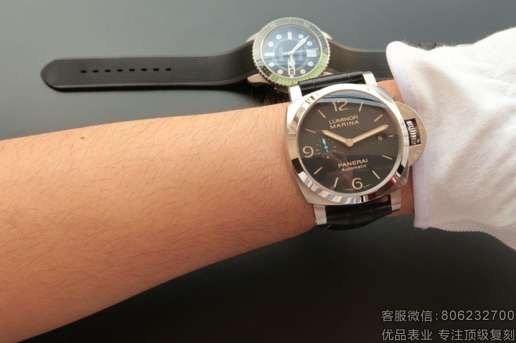 测评一款对比正品开模的ZF厂沛纳海PAM01312复刻表!