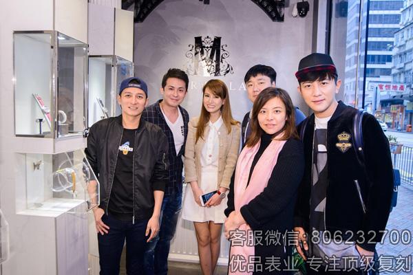 李维嘉×Roue Dentée男装钻石机械腕表