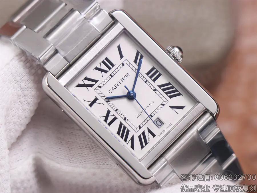 卡地亚40mm高仿手表，卡地亚精仿手表图片价格