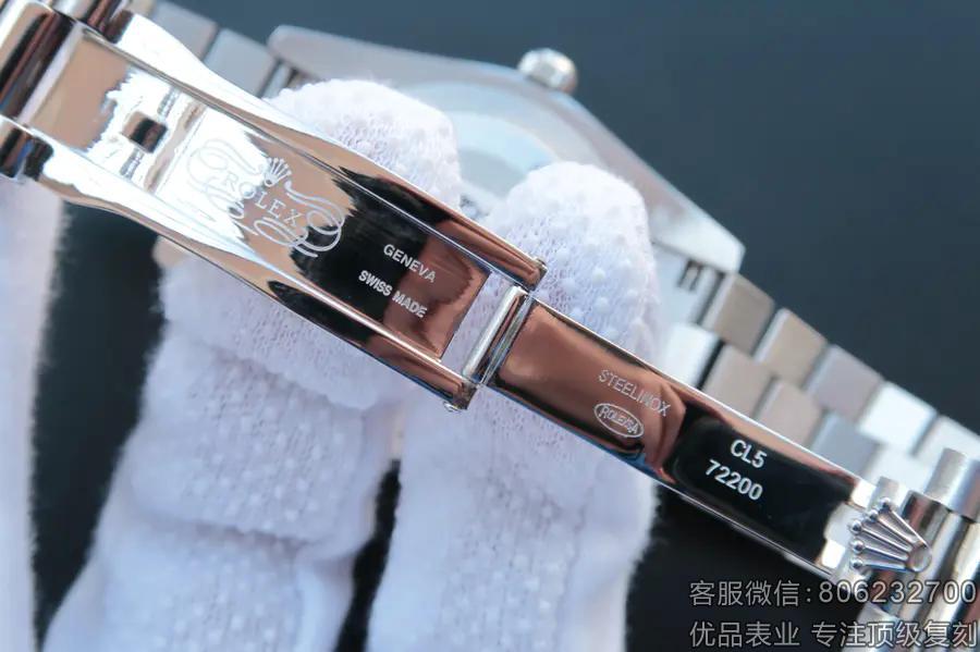 高仿劳力士星期日历型男表多少钱228396TBR黑色腕表