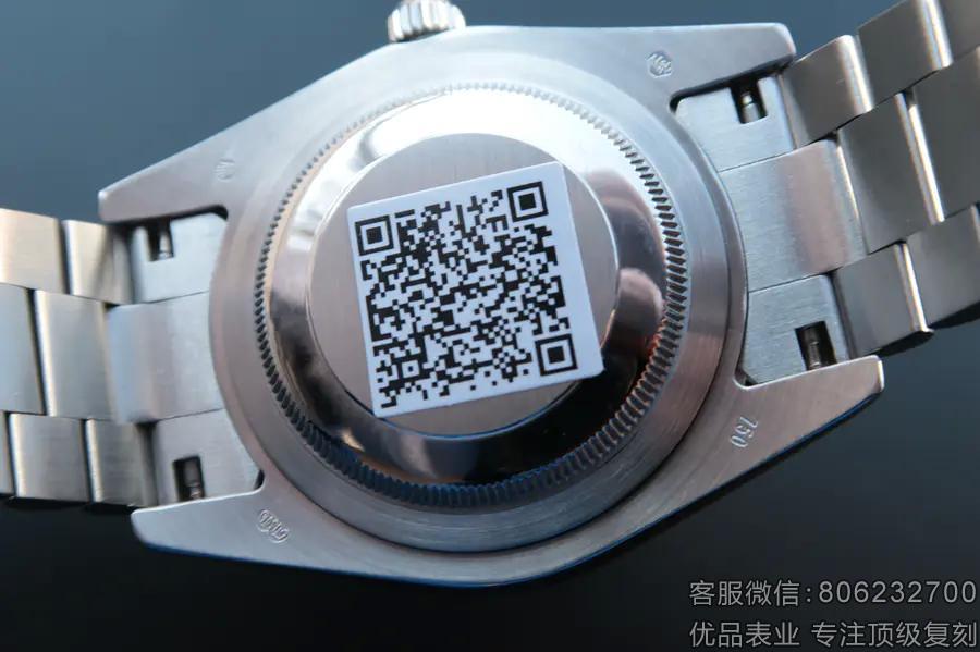高仿劳力士星期日历型男表多少钱228396TBR黑色腕表