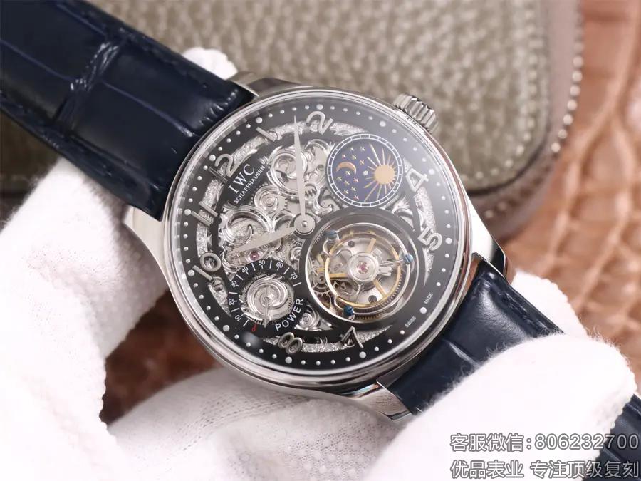 万国陀飞轮月相表复刻高仿IWC葡萄牙陀飞轮腕表