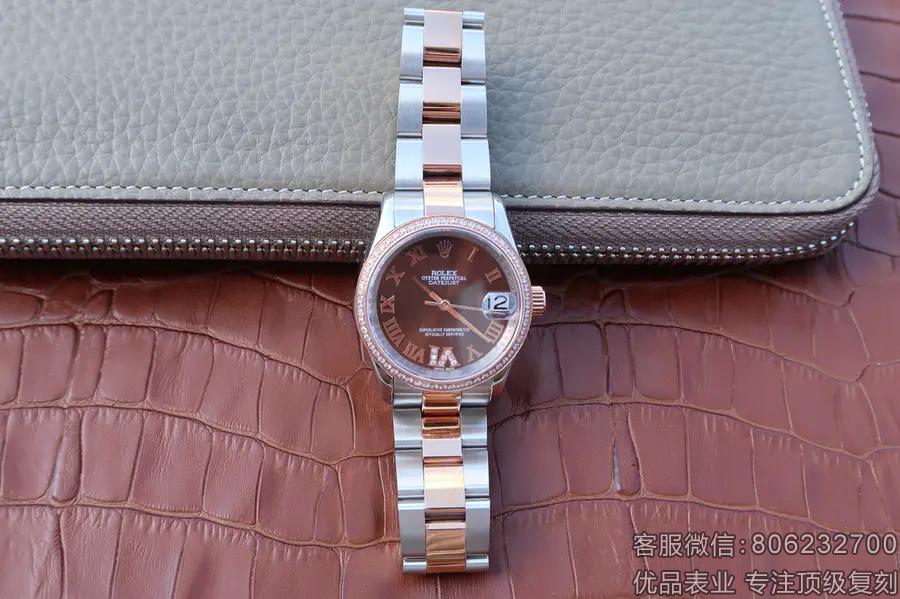 精仿女装劳力士日志型31MM-顶级复刻表一手货商家