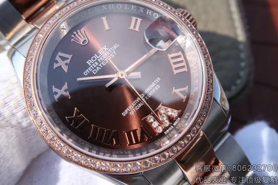 精仿女装劳力士日志型31MM-顶级复刻表一手货商家