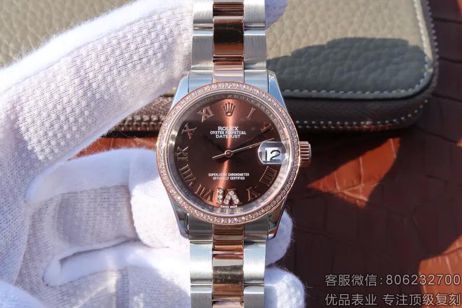 精仿女装劳力士日志型31MM-顶级复刻表一手货商家