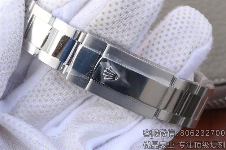 高精仿劳力士日志型系列116200-72600罗马时标手表