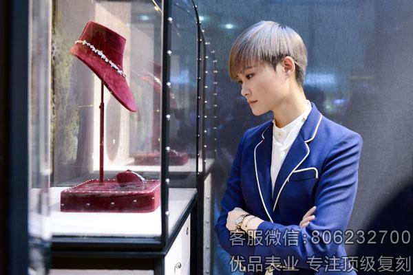 李宇春出席GUCCI腕表首饰中国巡回展览