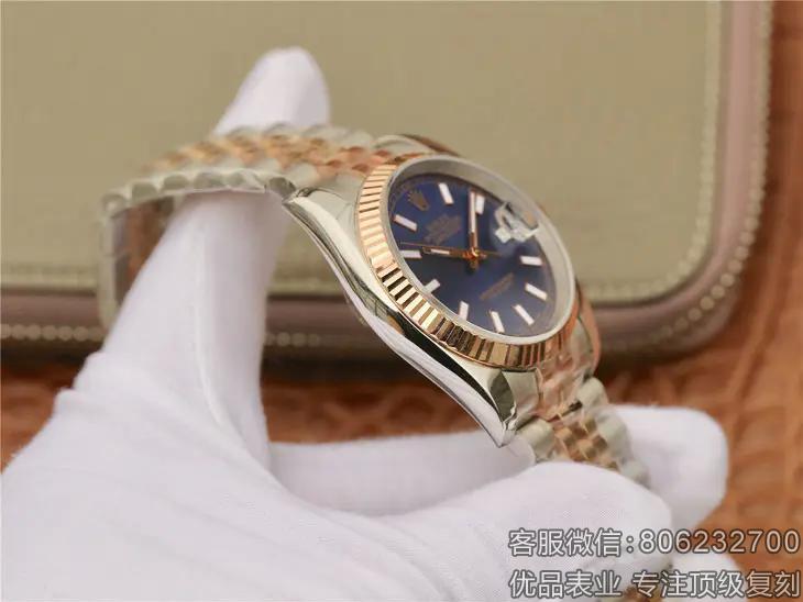 劳力士日志最新复刻手表 36MM机械男女都可以配戴