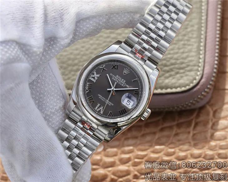 劳力士rolex 日志型 高仿劳力士男机械手表价格