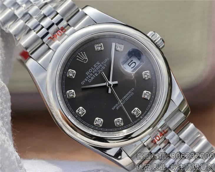 劳力士日志精仿什么厂 高仿rolex日志型手表灰面