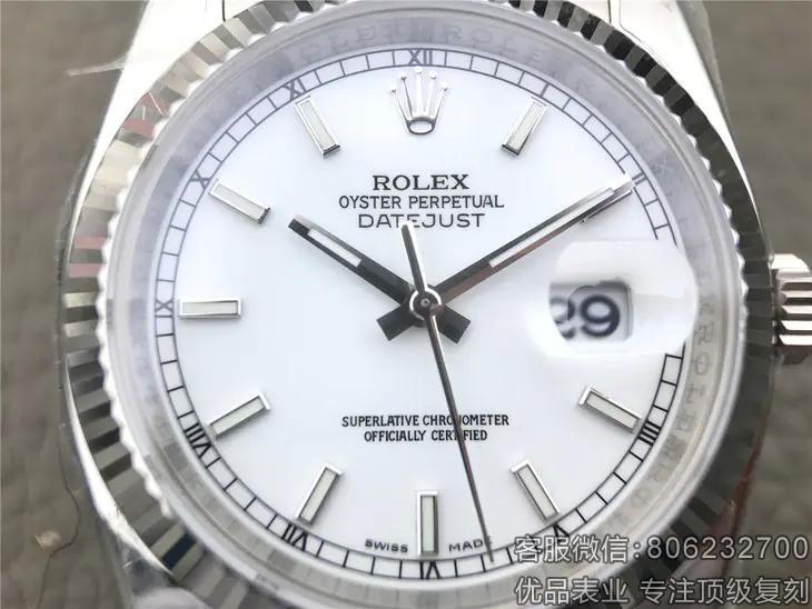 香港精仿劳力士全自动手表DATEJUST副本36mm直径