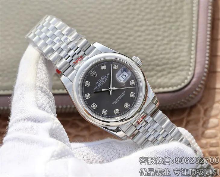 劳力士日志精仿什么厂 高仿rolex日志型手表灰面