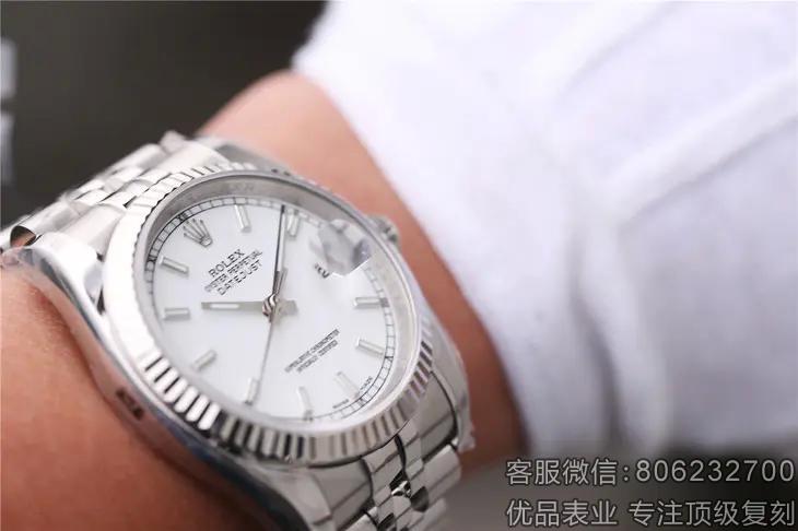 香港精仿劳力士全自动手表DATEJUST副本36mm直径