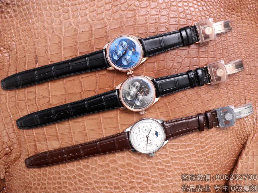 IWC万国表葡萄牙系列真万年历IW503404复刻万年历自动机械表