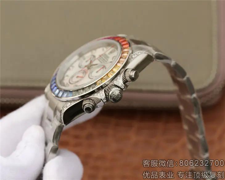 劳力士复刻宇宙计型迪通拿​​系列机械男表