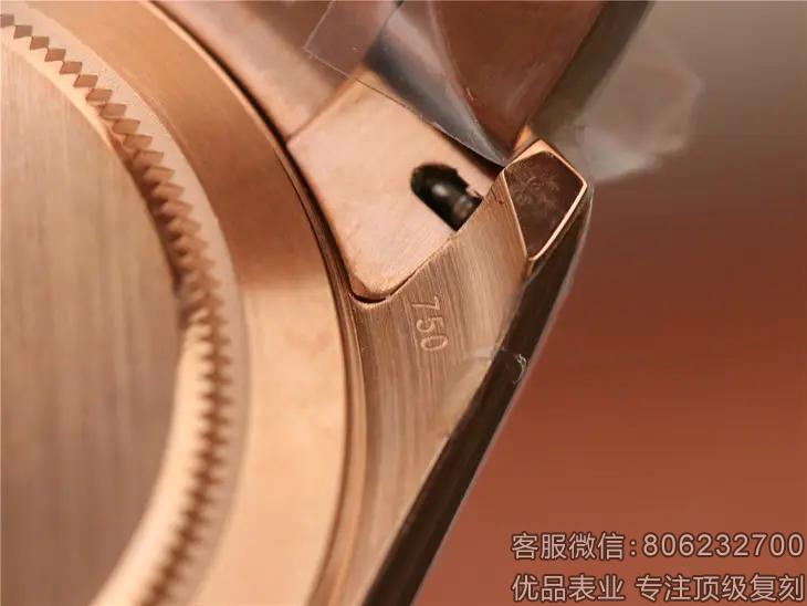 劳力士宇宙计型迪通拿高仿全玫瑰金男表