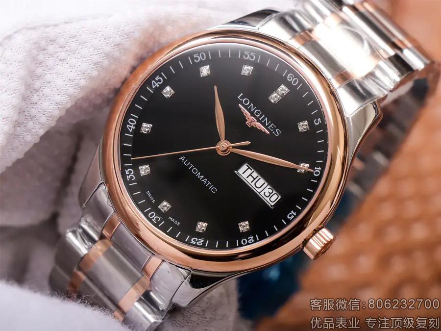 假浪琴女表是什么样的,浪琴月相八针带年份的是假的吧