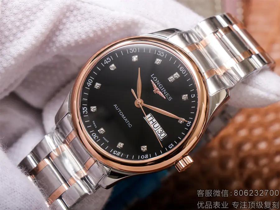 假浪琴女表是什么样的,浪琴月相八针带年份的是假的吧