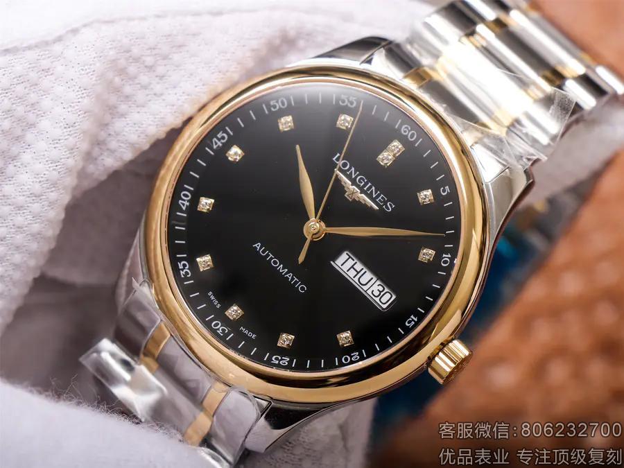 假浪琴女表是什么样的,浪琴月相八针带年份的是假的吧
