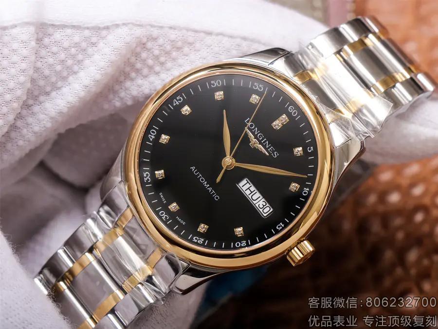 假浪琴女表是什么样的,浪琴月相八针带年份的是假的吧