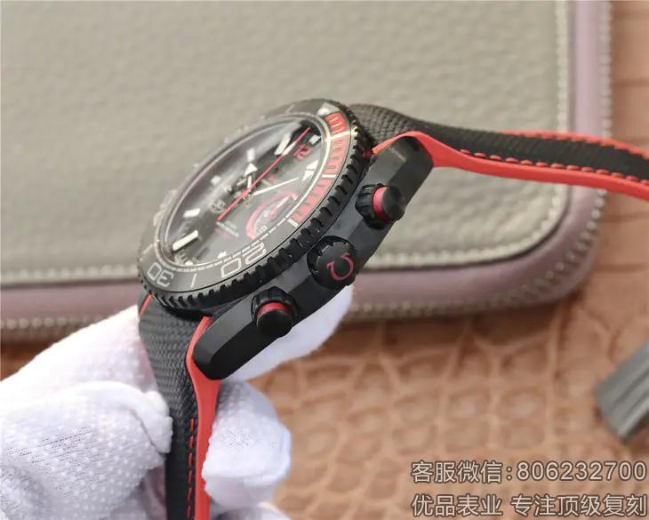 欧米茄手表海马系列高仿多少钱 215.92.46.51.01.002 机械男表