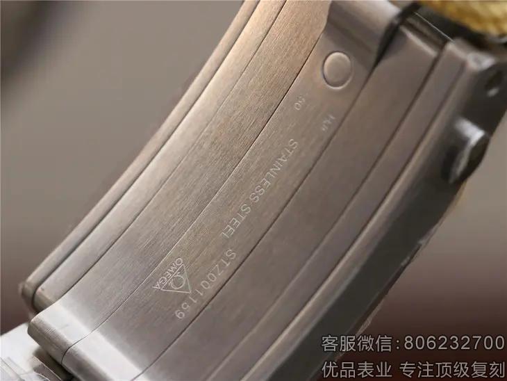 精仿复刻欧米茄海马系列215.30.44.21.01.002高仿四分之一橙