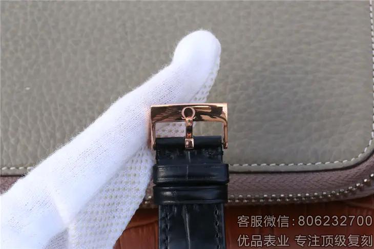 欧米茄精仿omiga海马系列机械玫瑰金男表