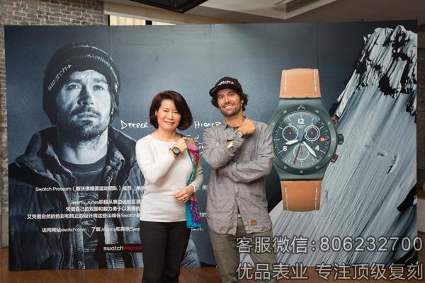斯沃琪携手Jeremy Jones推出全新运动特别款腕表