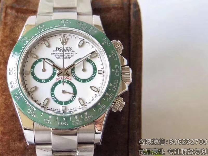 全新ROLEX绿迪来袭森林般绿色陶瓷圈 最好的复刻劳力士迪通拿