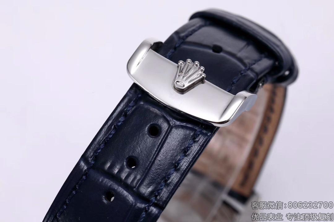 劳力士星期日历型系列118139-0081复刻表 皮带款全自动机械高仿腕表