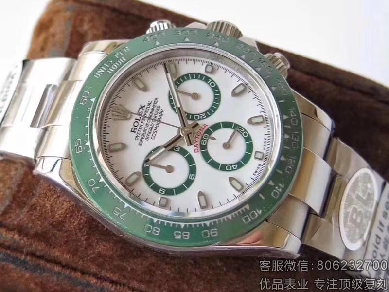 全新ROLEX绿迪来袭森林般绿色陶瓷圈 最好的复刻劳力士迪通拿