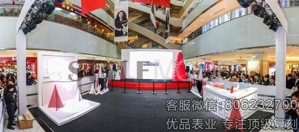 天梭表携刘亦菲为南京中央商场店节日新装盛大揭幕