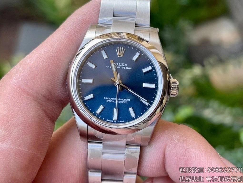 rolex高仿劳力士蚝式恒动系列31MM新款机械女表