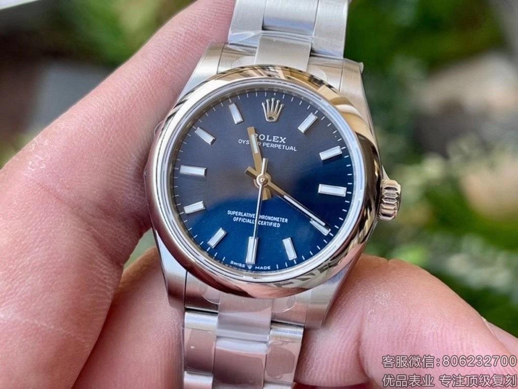 rolex高仿劳力士蚝式恒动系列31MM新款机械女表