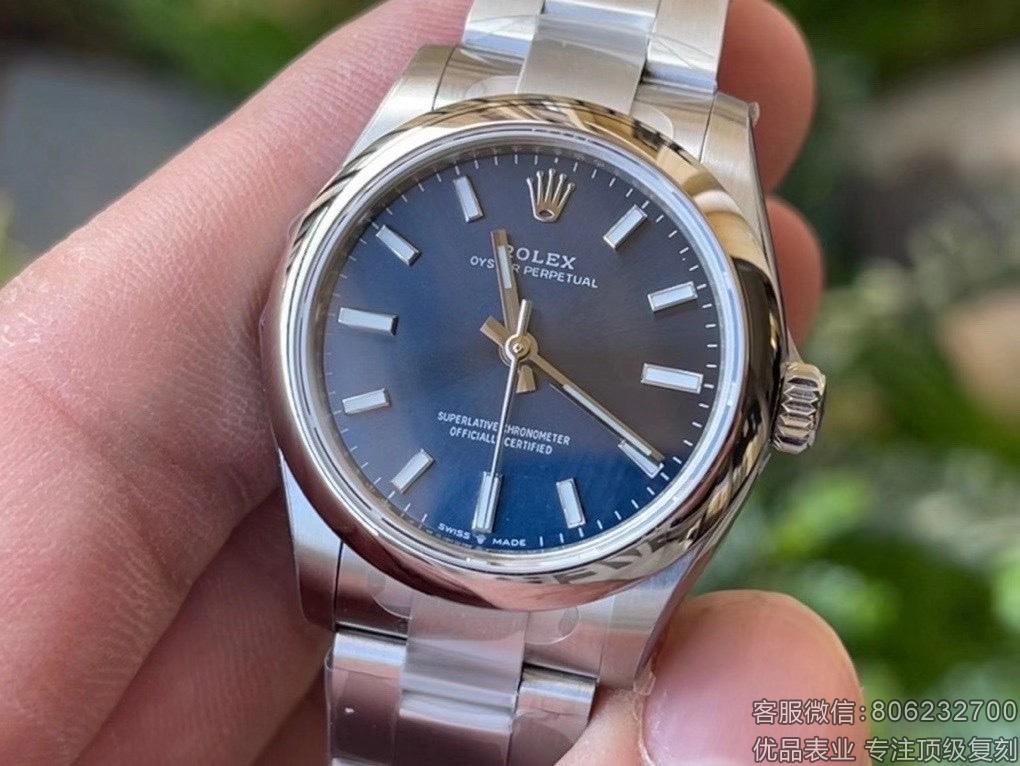 rolex高仿劳力士蚝式恒动系列31MM新款机械女表