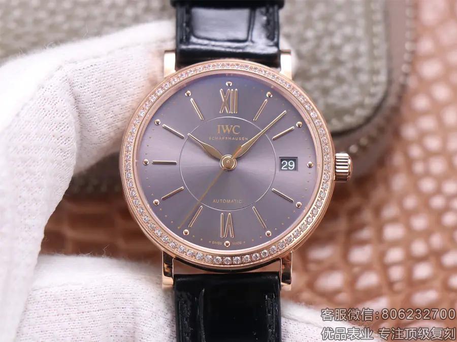 IWC万国表柏涛菲诺系列进口机械高仿女表